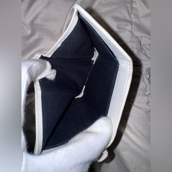 Balenciaga White Cream Envelope Card Holder Wallet - Picture 12 of 16